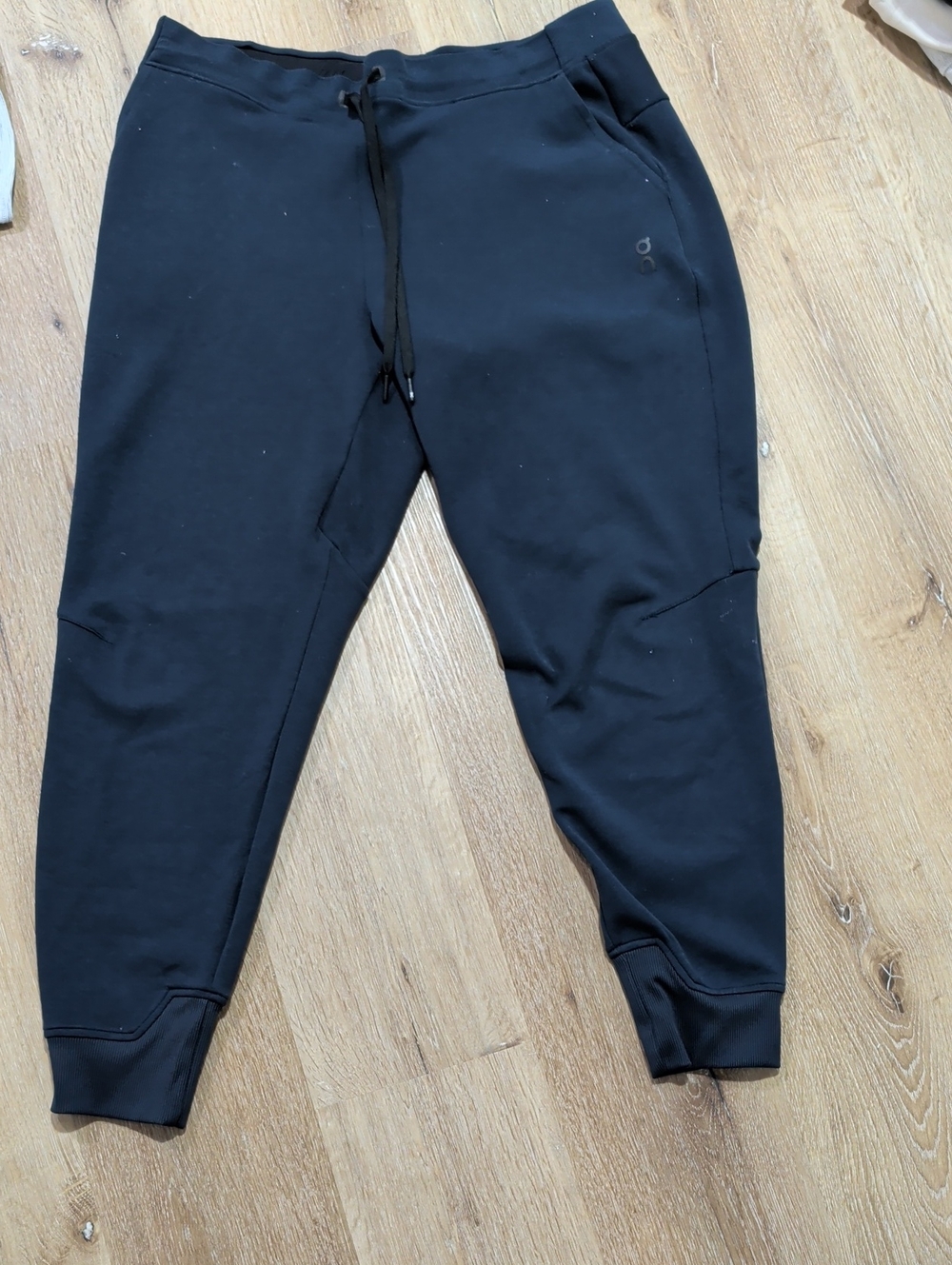 On Running Dark Blue Performance Joggers with Drawstring